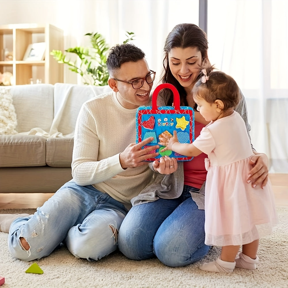 Jeu de Lancer Sac de Fèves – Thème Animaux de la Ferme avec Lettres & Chiffres | Jouet Sensoriel Éducatif