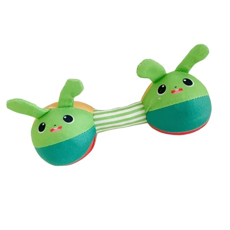 Hochet Doux en Polyester pour Bébé | Jouet Animal Adorable | Développement Sensoriel & Anneau de Dentition King of Toys