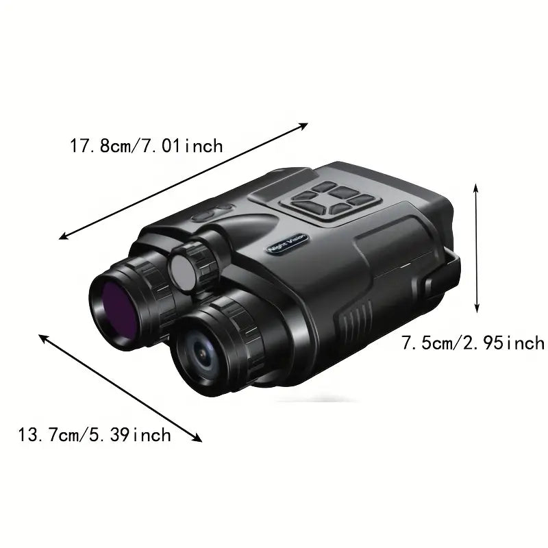 Monoculaire à Vision Nocturne Infrarouge 8x Zoom | Jumelles avec Batterie Intégrée de 5000mAh Speelgoed Koning