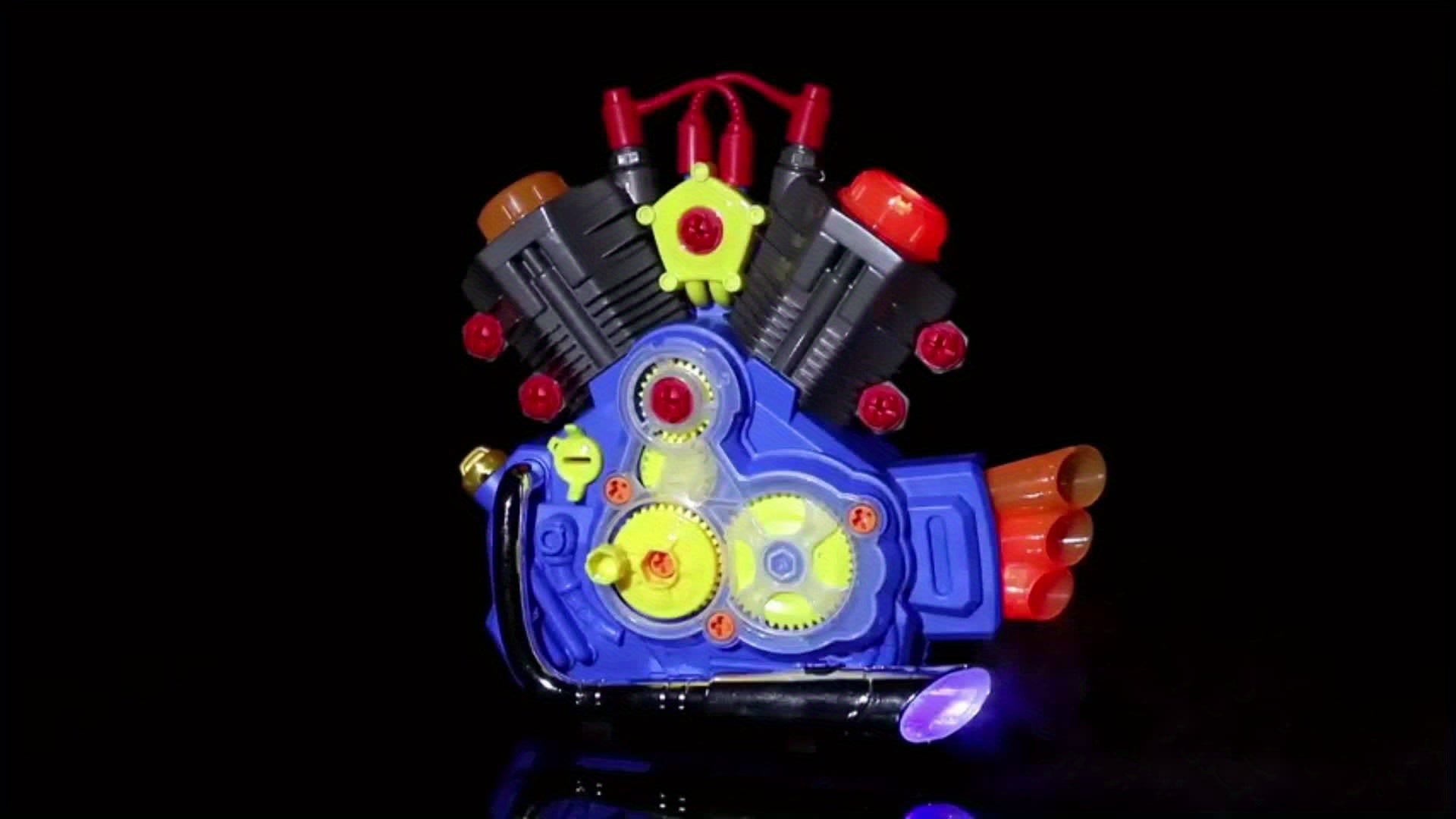 Jouet Moteur pour Enfants | Moteur Simulé avec Outils de Réparation, Jeu de Rôle Mécanique, Assemblage et Démontage Réutilisables | Cadeau d'Anniversaire ou Noël King of Toys