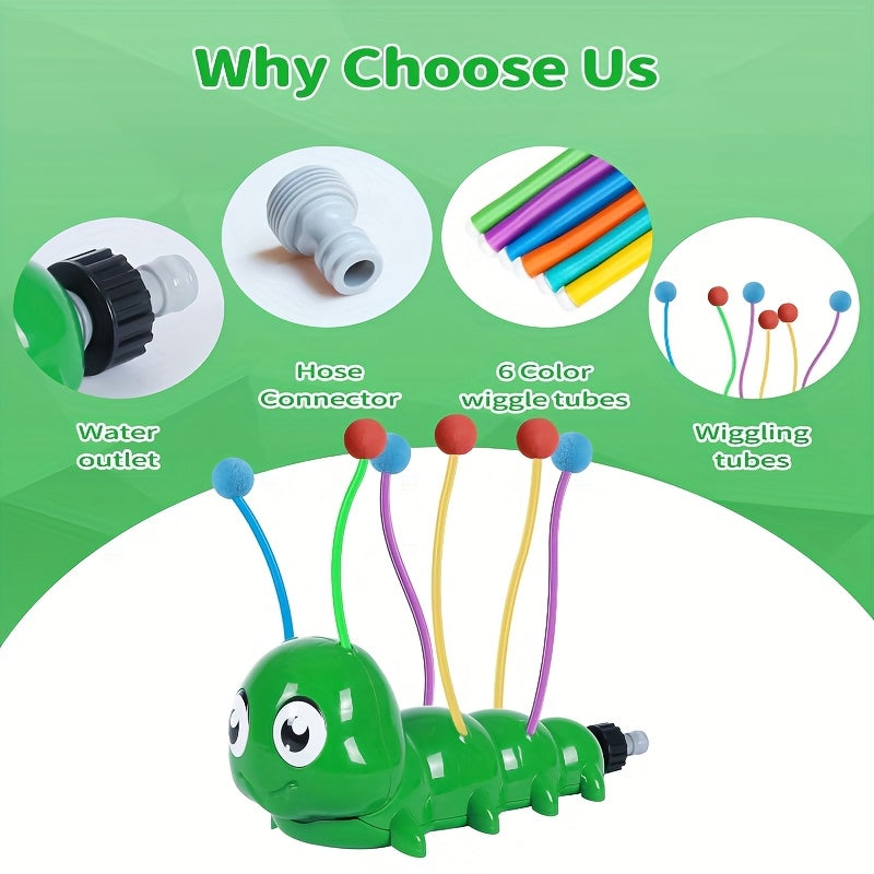 Arroseur Mignon pour Enfants avec 6 Bras Oscillants & Personnages Animaliers Interactifs – Jouet d’Eau avec Lanceur de Balles pour Filles et Garçons de 3 à 8 Ans | Parfait pour le Jardin et les Fêtes d’Été