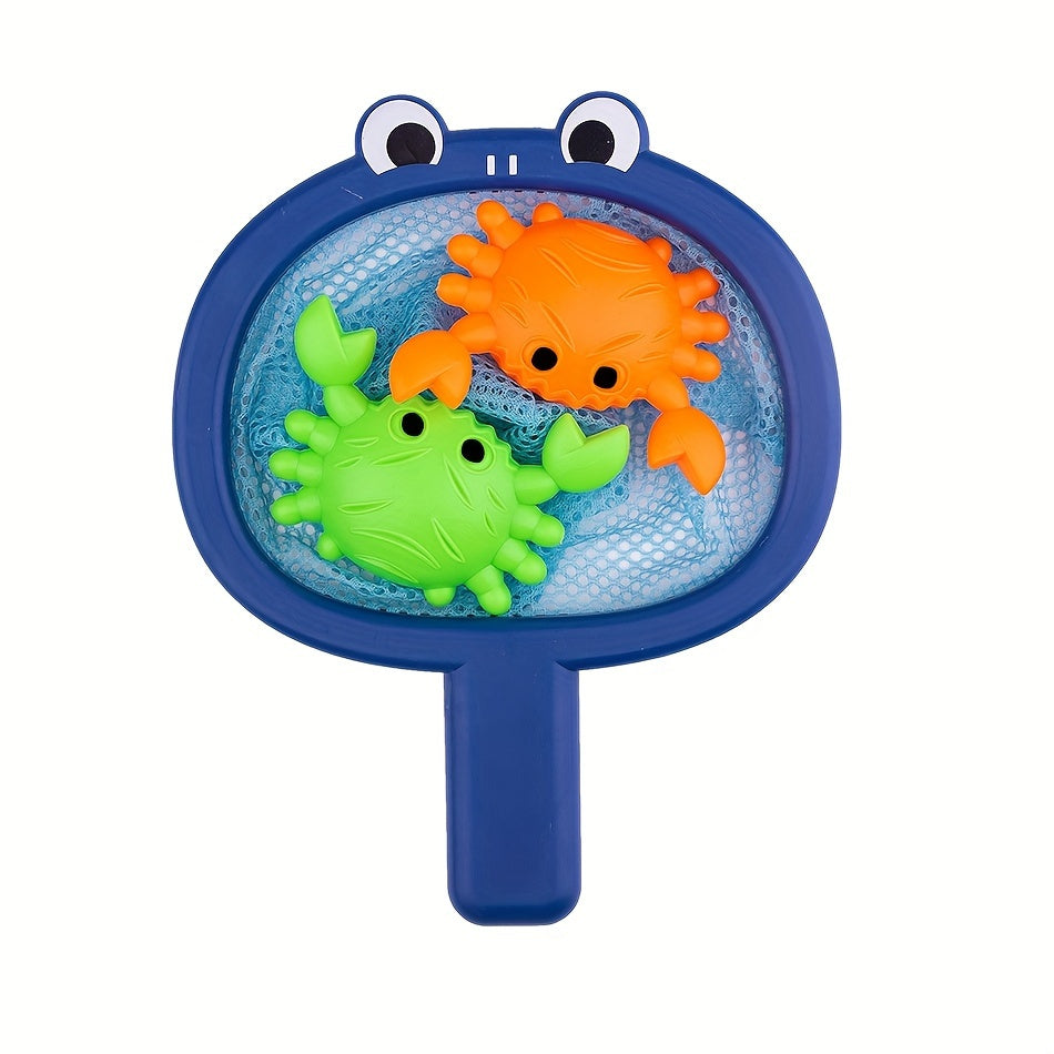 Jouet de Bain avec Filet de Pêche Amusant | Ensemble d'Animaux de Bain et Jouet de Pêche pour Baignoire King of Toys