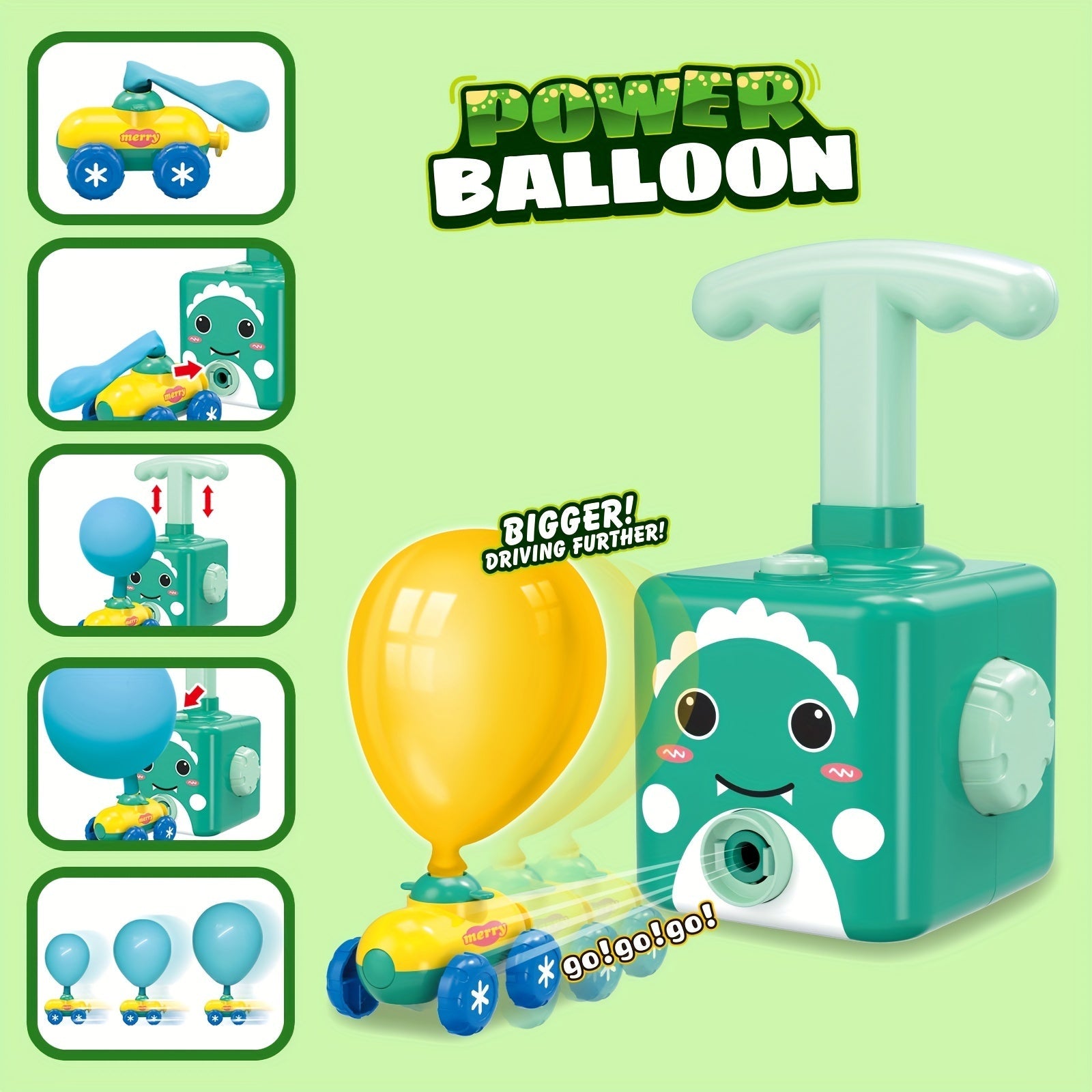Jouet Ballon Aérodynamique avec Lanceur Manuel | Puzzle Éducatif pour Enfants | Cadeau Idéal Noël & Thanksgiving King of Toys
