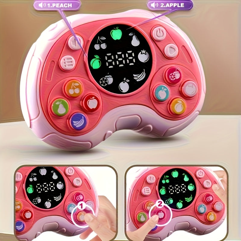 Console de Jeu Puzzle Portable Électronique pour Enfants 3 Ans+ - Jouet Éducatif Garçons Filles - Entraînement Cérébral Mémoire Réaction - 999 Niveaux