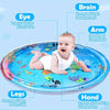 Tapis de Jeu Aquatique Dauphin – Stimule l’éveil sensoriel, PVC résistant pour tout-petits King of Toys