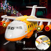Avion Jouet pour Enfants de 3 Ans | Avion de Transport Grand Modèle avec 10 Voitures | Cadeau de Noël et Halloween | Jouet Éducatif et Fun pour Enfants King of Toys