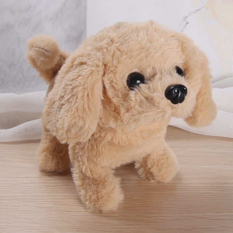 Interactieve Elektronische Knuffelhond | Beweegt, Blaft & Speelt
