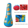 Sac de Frappe Gonflable pour Ados & Adultes – Jouet Sportif en Plastique pour Décompresser & S’Amuser