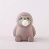 Jouet Anti-Stress Paresseux Mignon | Fidget Animal avec Compression Douce en Caoutchouc pour Soulager l'Anxiété et Fonction Bulles King of Toys
