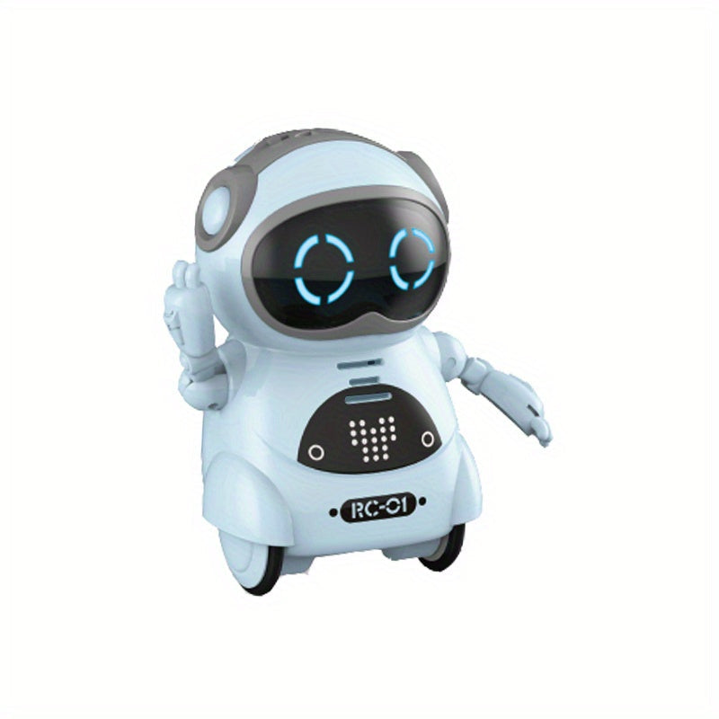 Mini Robot RC Interactif - Parlant, chantant, dansant, racontant des histoires Robot Télécommandé pour Enfants King of Toys
