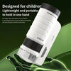 Microscope 200X HD pour Enfants – Jouet Scientifique Éducatif pour Explorations à la Maison