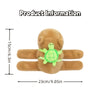 Bracelet Peluche Capybara – Jouet à Clipser Mignon & Accessoire Vélo | Cadeau Enfant Thème Animalier