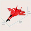 Planeur Fixe RC en Mousse Télécommandé, Cadeau Halloween et Noël King of Toys