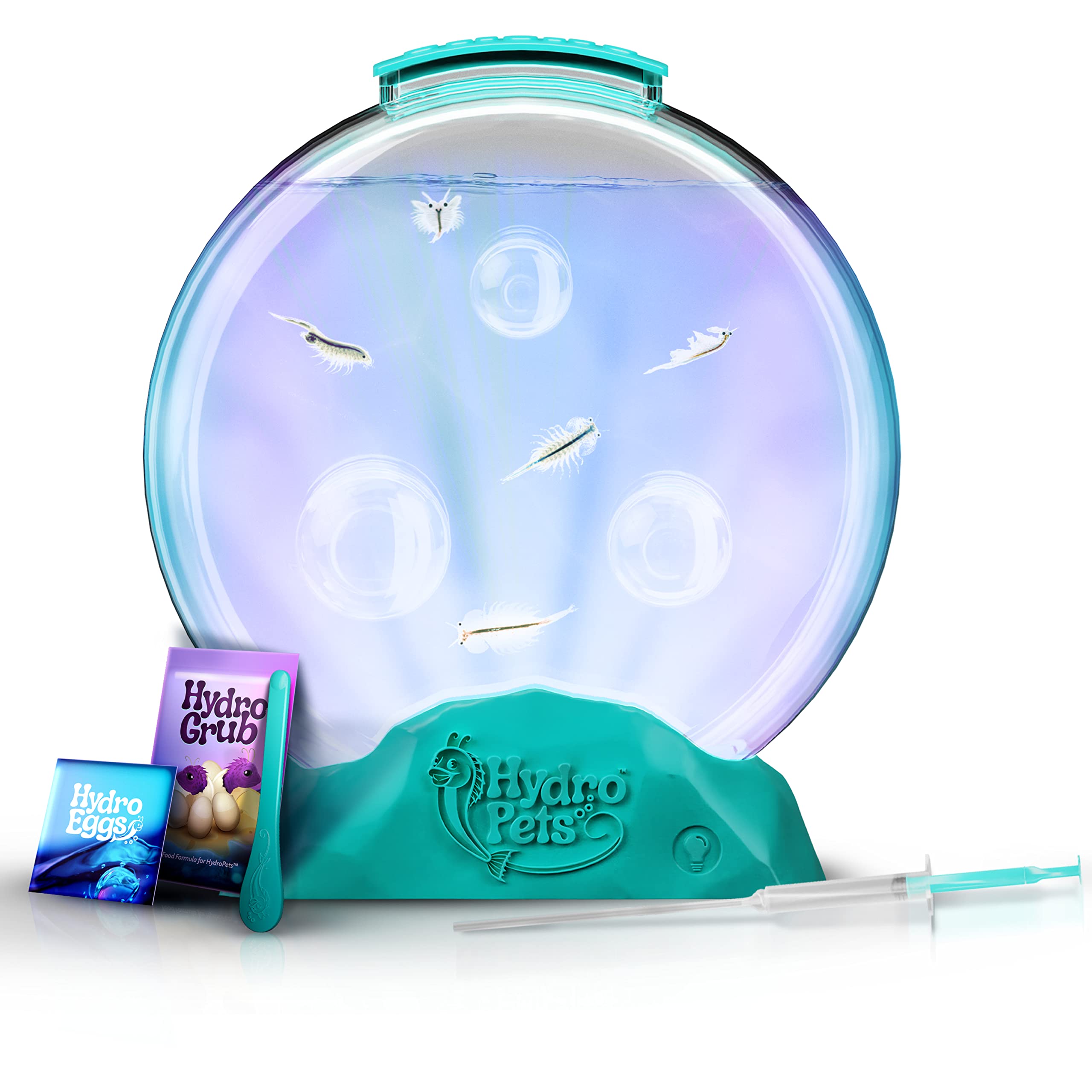 Kit Habitat HydroPets avec Lumière – Expérience Scientifique pour Enfants 6–12 Ans | Jouet Aquatique Éducatif