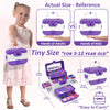Set de Maquillage 54pcs pour Filles - Maquillage Lavable et Jouet Réaliste - Cadeau Anniversaire, Noël & Halloween King of Toys