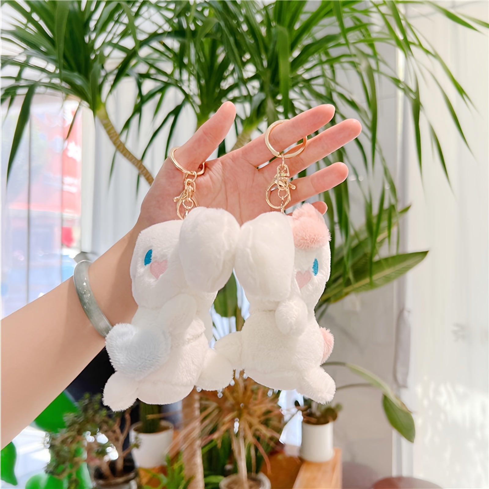 Adorable Porte-clés Lapin en Peluche Miniature | Charm de Sac en Coton Doux et Idée Cadeau King of Toys