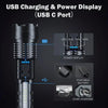 AlphaLights l Rechargeable LED flashlight 9000 Lumen l Military Speelgoed Koning