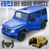 Voiture RC 1:14 - Véhicule Télécommandé 4WD avec LED et Portes Ouvrantes - Cadeau Enfants King of Toys