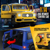 Voiture RC 1:14 - Véhicule Télécommandé 4WD avec LED et Portes Ouvrantes - Cadeau Enfants King of Toys