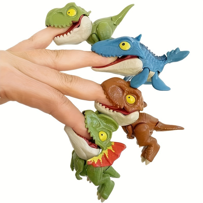 Jouet Dinosaure à Mordre le Doigt | Modèle Articulé Amusant pour Collection Jurassic, Cadeau pour Enfants King of Toys