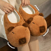Chaussures d'intérieur en forme de capybara | Chaussures d'intérieur confortables et antidérapantes Cadeaux pour hommes et femmes King of Toys