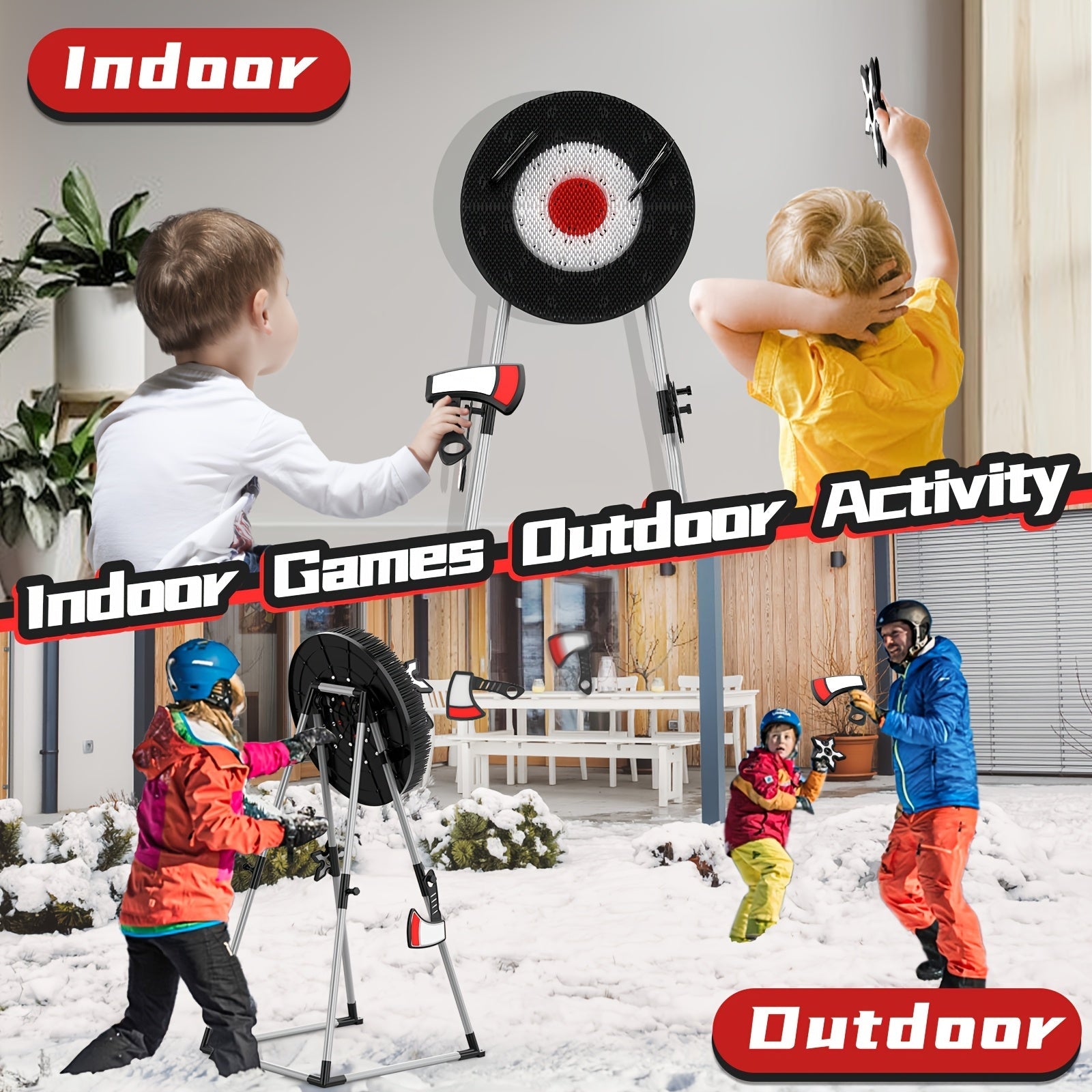 Jeu de Fléchettes avec Hachette - Jouet Intérieur/Extérieur 8-13 Ans et Adultes - Matériau Épais - Cadeau Noël King of Toys