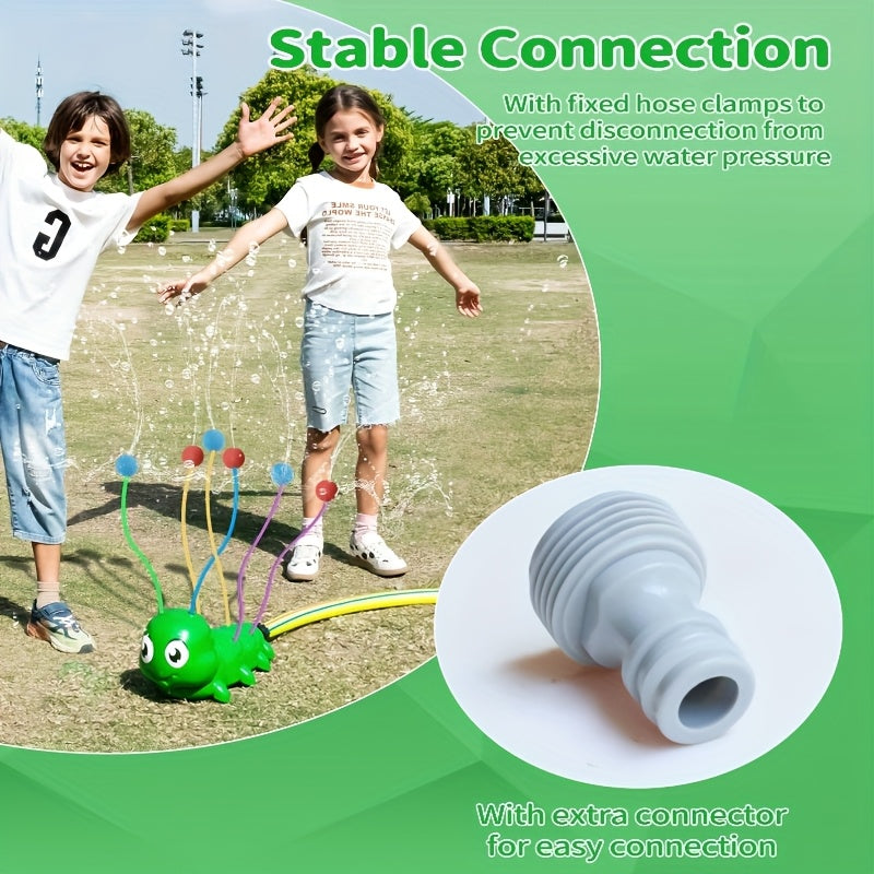 Arroseur Mignon pour Enfants avec 6 Bras Oscillants & Personnages Animaliers Interactifs – Jouet d’Eau avec Lanceur de Balles pour Filles et Garçons de 3 à 8 Ans | Parfait pour le Jardin et les Fêtes d’Été