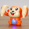 Singe Interactif Lumineux – Jouet Marchant avec Tête Mobile | Cadeau Ludique pour Enfants et Bébés