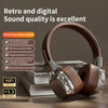 Retro Pro 2 l Wireless Headphones with Retro Style l V5.3 heavy Bass headphones Speelgoed Koning