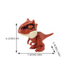 Jouet Dinosaure Simulation Mordu | Modèle Fun et Ludique pour Noël et Halloween King of Toys