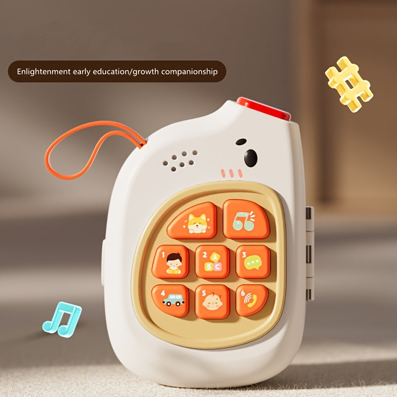 Téléphone Musical Éducatif pour Bébés | Jouet Éléphant Interactif avec Sons & Activités | 18 Mois+