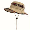 Chapeau de Soleil Vintage en Coton | Protection UV et Style Décontracté