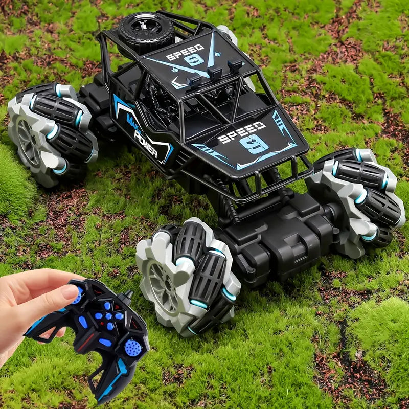 Voiture RC l Monster Truck Étanche l Télécommande l Conduite Multi-directionnelle & Escalade de Rampe Speelgoed Koning