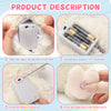 Agneau en Peluche Musical & Respirant – 8 Mélodies Douces, Bruit Blanc, Veilleuse & Volume Réglable | Cadeau de Naissance