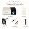 Projecteur HD Portable 1080P LED : Idéal pour l'Extérieur, l'Intérieur et le Camping De Speelgoed Koning