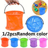 Seau de Plage Pliable | Accessoire Polyvalent pour Jeux, Camping et Jardinage