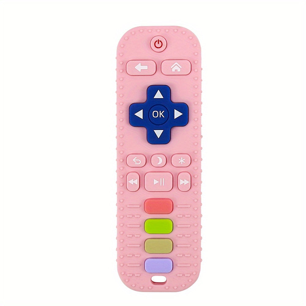 Jouets de Dentition en Silicone Forme Télécommande | Bijou de Dentition Bébé 6-12 Mois Sans BPA King of Toys