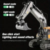 Excavatrice Télécommandée RC avec 11 Fonctions | Camion-Benne 2.4GHz De Speelgoed Koning