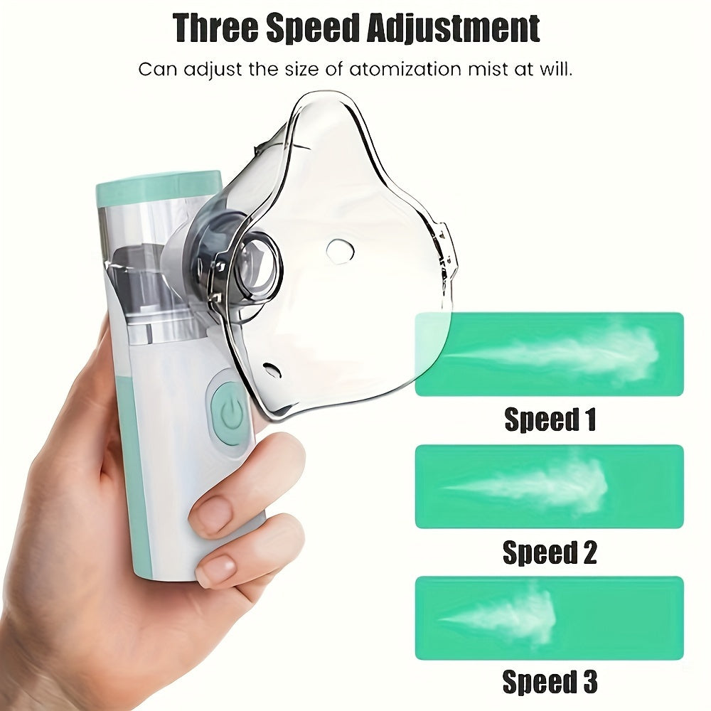 Vaporisateur Facial Portable | Appareil de Soin de la Peau 2-en-1 avec Brumisateur à Vitesse Réglable pour Nettoyage Profond et Spa à Domicile King of Toys