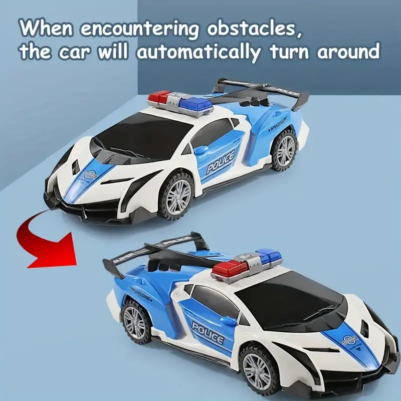CarToys | Jouets de Voiture de Police | Lumière Rotative à 360° & Portes Automatiques Speelgoed Koning
