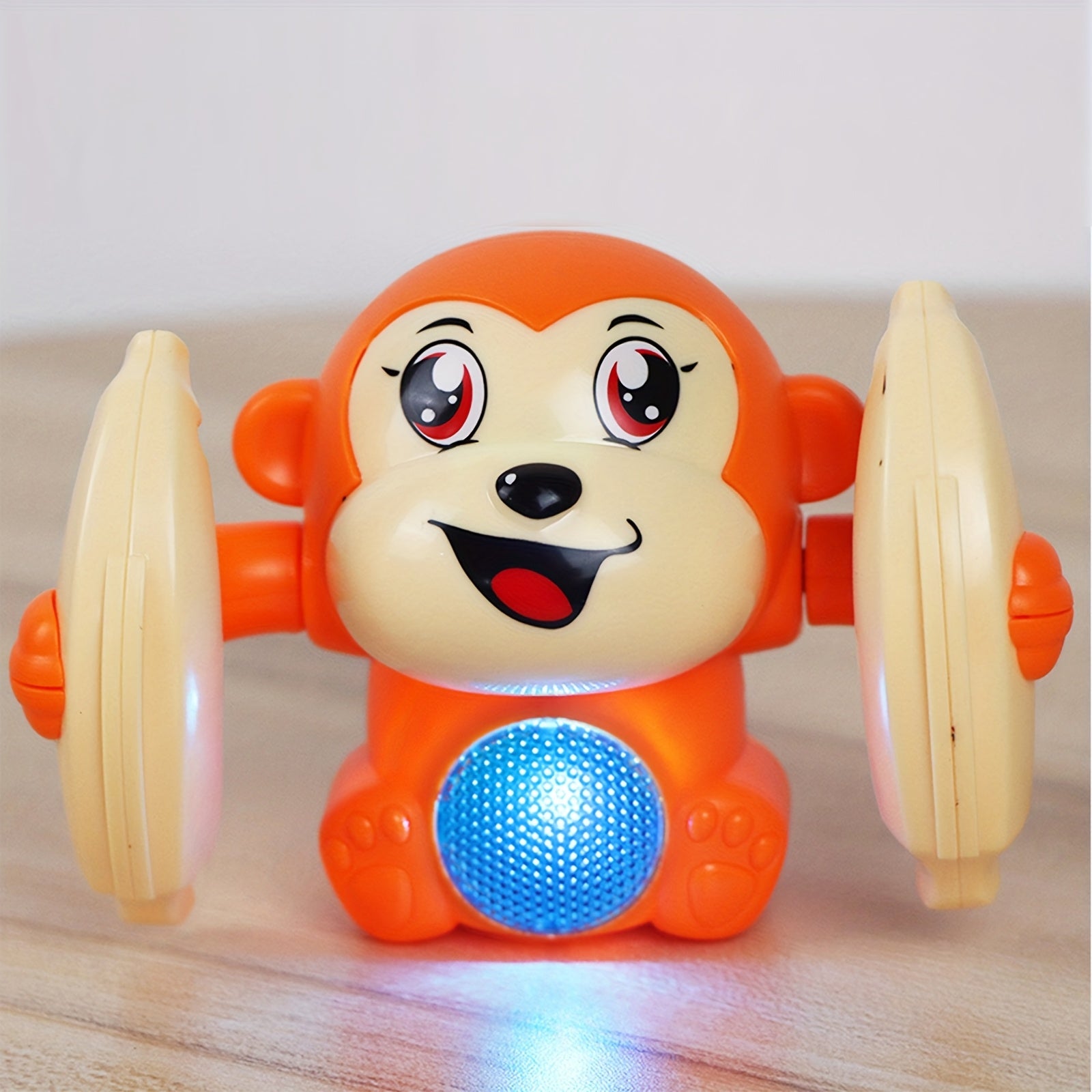 Singe Interactif Lumineux – Jouet Marchant avec Tête Mobile | Cadeau Ludique pour Enfants et Bébés