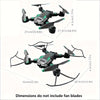Drone Professionnel pour Débutants - Double Caméra, Évitement d'Obstacles à 540°, Maintien d'Altitude FPV - Utilisation Extérieure, Idéal pour Noël, Thanksgiving, Halloween King of Toys
