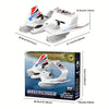 Avion RC Amphibie 2-en-1 – Avion Télécommandé en Mousse EPP pour Eau et Terre | Stabilisation Gyroscopique, Jouet à Ailes Fixes, Cadeau