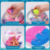 Sable Magique Hydrofuge 4 Couleurs | Jeu Sensoriel Enfant