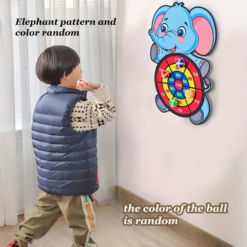 Jeu de fléchettes pour enfants avec motifs animaliers | Cible magnétique sécurisée King of Toys