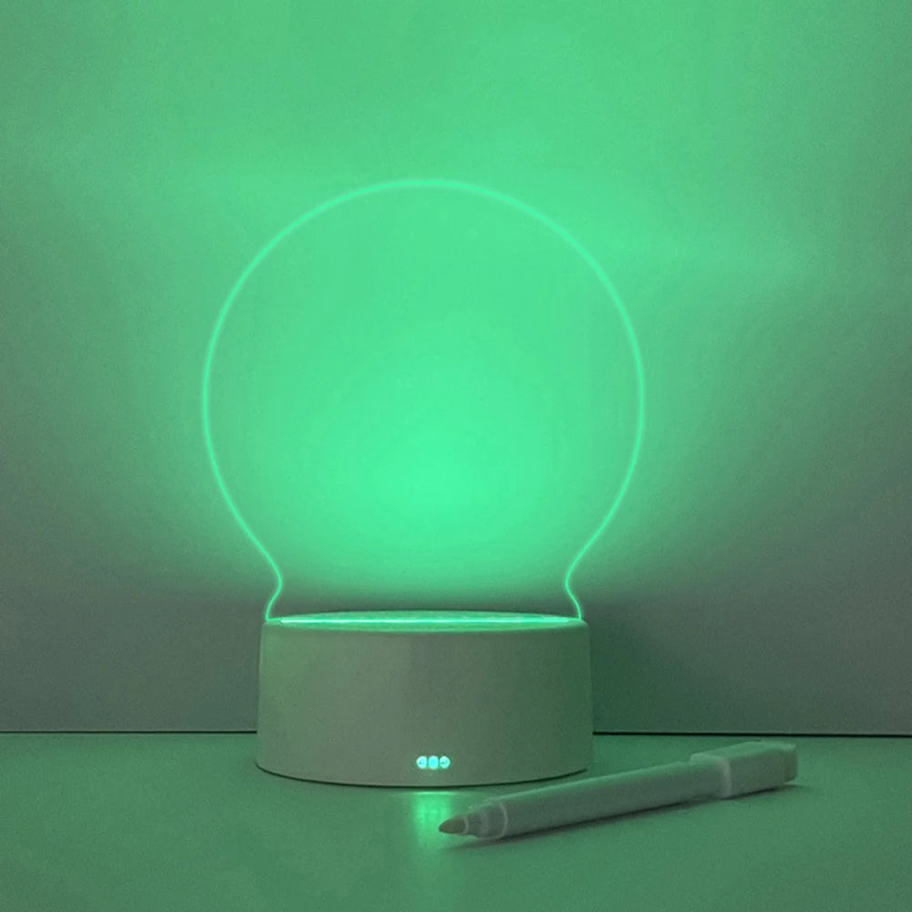 Veilleuse LED & Tableau de Dessin avec Stylo | Cadeau pour Tout-Petits & Enfants King of Toys
