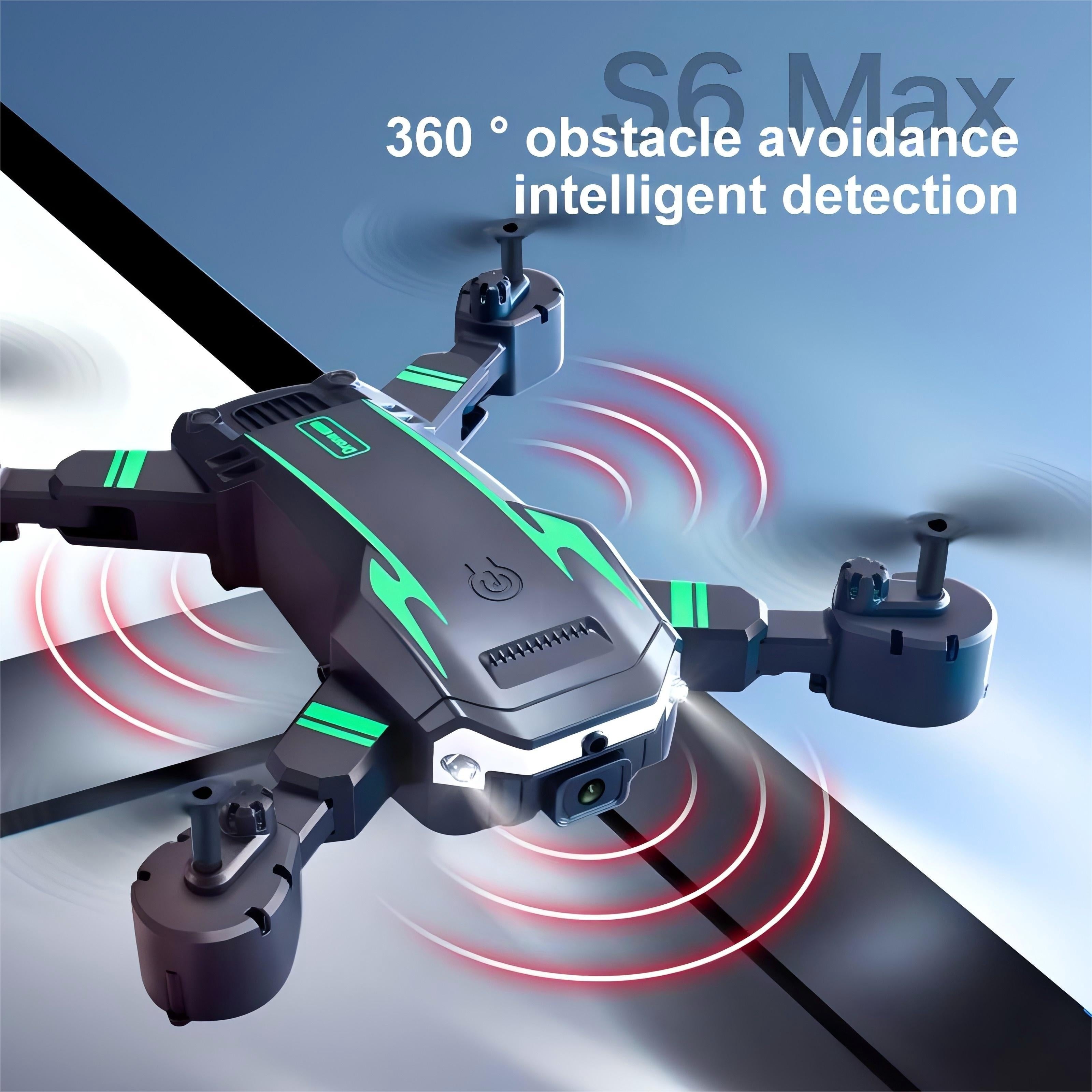 Drone Professionnel pour Débutants - Double Caméra, Évitement d'Obstacles à 540°, Maintien d'Altitude FPV - Utilisation Extérieure, Idéal pour Noël, Thanksgiving, Halloween King of Toys
