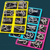 Les puzzles en métal améliorent les capacités cognitives | Puzzle intellectuel Jouets pour enfants King of Toys