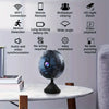 Mini caméra WiFI 4K l Caméra de sécurité noire pour la maison et l'extérieur l Étanche Speelgoed Koning
