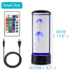Lampe méduse LED | Aquarium lumineux avec télécommande et changement de couleurs, veilleuse King of Toys